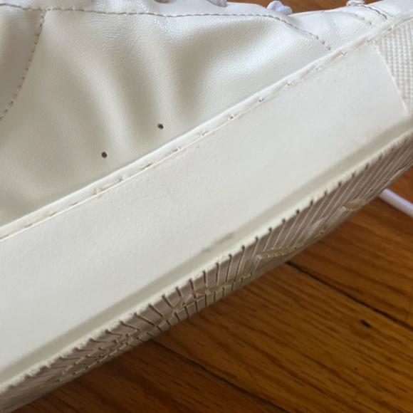 EUC- GANNI White Vegea Sneakers - size 38 - Picture 8 of 9